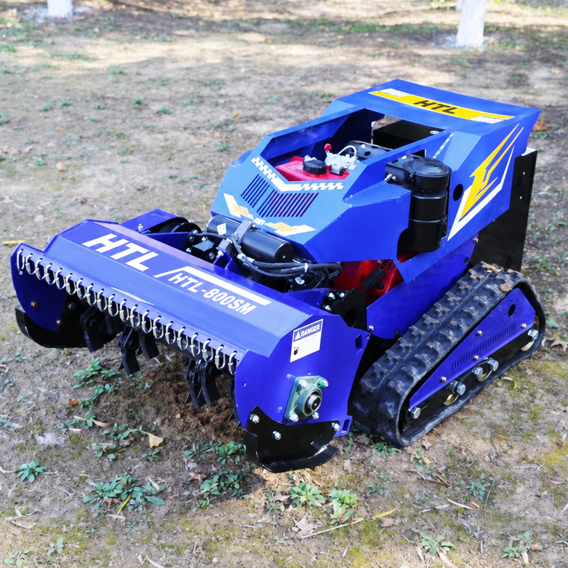 HTL-800SM tracked flail mower